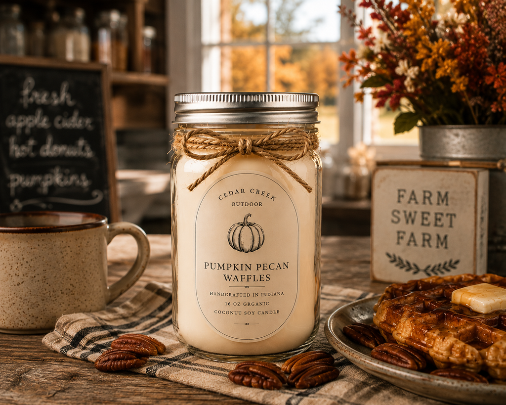 Pumpkin Pecan Waffles